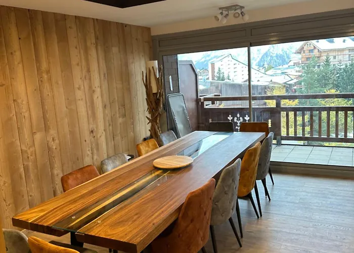 Spacieux Et Beau Duplex Au Pied Des Pistes Et Centre Station Avec Balcon Апартаменты